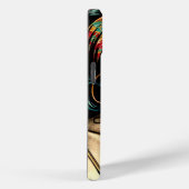 Retro Woman on Beach Comic Style Pop Art Case-Mate iPhone Hülle (Rückseite / Rechts)