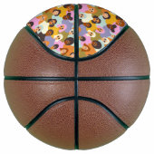 Retro Women of the World Pattern Basketball (Rechts)