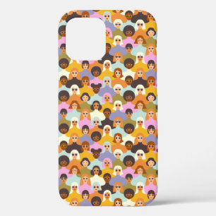 Retro Women of the World Pattern Case-Mate iPhone Hülle
