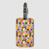 Retro Women of the World Pattern Gepäckanhänger (Vorderseite Vertikal)