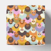 Retro Women of the World Pattern Geschenkschachtel (Oben)