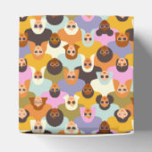 Retro Women of the World Pattern Geschenkschachtel (Oben)