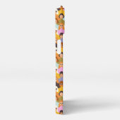 Retro Women of the World Pattern iPhone Hülle (Rechte Seite)