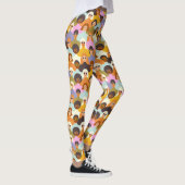 Retro Women of the World Pattern Leggings (Rechts)