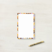 Retro Women of the World Pattern Post-it Klebezettel (Auf Schreibtisch)