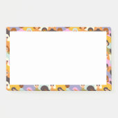 Retro Women of the World Pattern Post-it Klebezettel (Vorderseite)