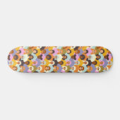 Retro Women of the World Pattern Skateboard (Horizontal)