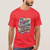 Retro Wonderland T-Shirt (Vorderseite)