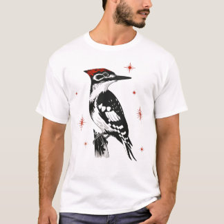 Retro Woodpecker - Kunstvoll im Mittelalter T-Shirt