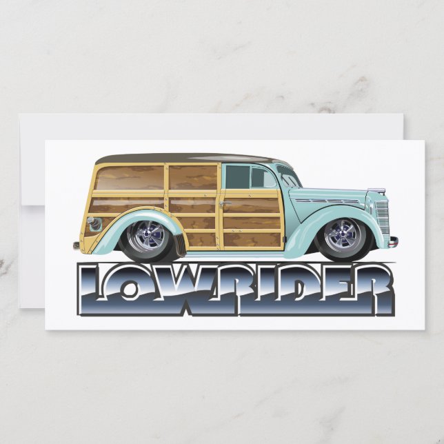 Retro Woody Lowrider (Vorderseite)