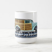 Retro Woody Lowrider Kaffeetasse (Mittel)