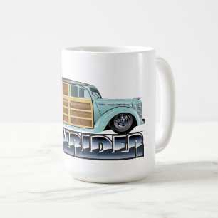Retro Woody Lowrider Kaffeetasse