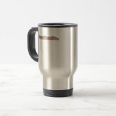 Retro Work Bestie Classic Reisebecher (Vorderseite Links)