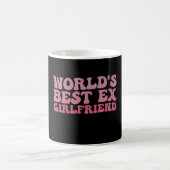 Retro World's Best Ex Girlfriend Groovy Kaffeetasse (Mittel)