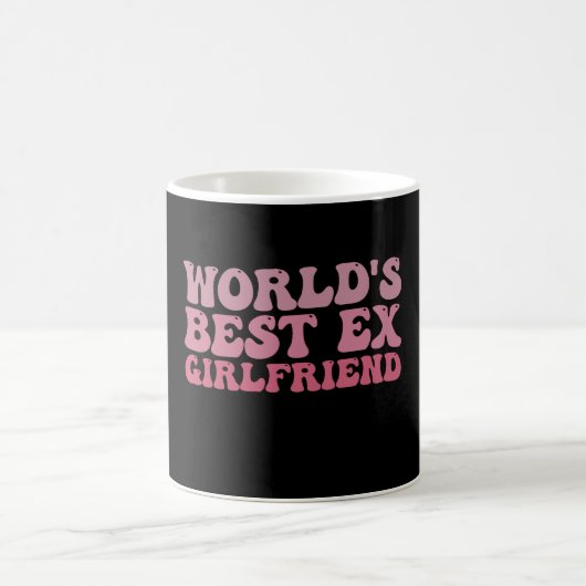 Retro World's Best Ex Girlfriend Groovy Kaffeetasse (Mittel)