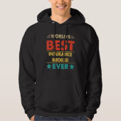 Retro World's Best Insurance Broker jemals Hoodie (Vorderseite)