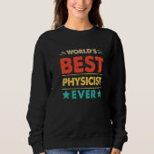 Retro World's Best Physicist Ever   Sweatshirt (Vorderseite)