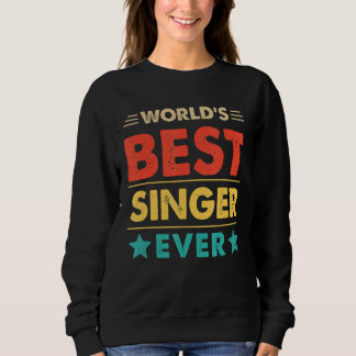 Retro World's Best Singer jemals Sweatshirt