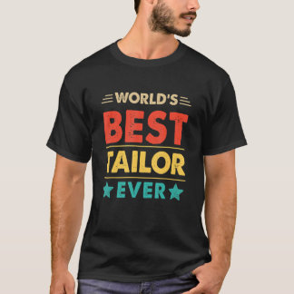 Retro World's Best Tailor jemals T-Shirt