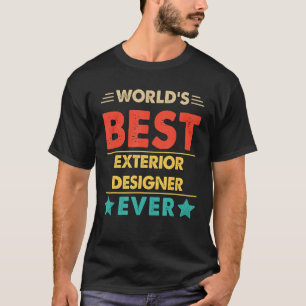 Retro World's bester Außendesigner aller Zeiten T-Shirt