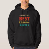 Retro World's Bester IT-Berater je Hoodie (Vorderseite)