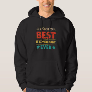 Retro World's Bester IT-Berater je Hoodie