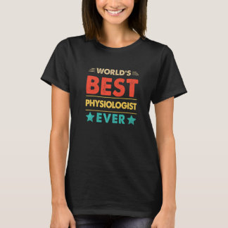 Retro World's bester Physiologe aller Zeiten T-Shirt