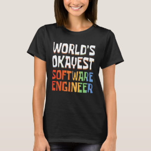 Retro Worlds Okayester Softwareentwickler T-Shirt