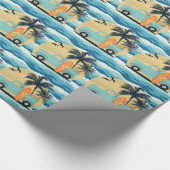 Retro-Wrapping-Papier Geschenkpapier (Ecke)