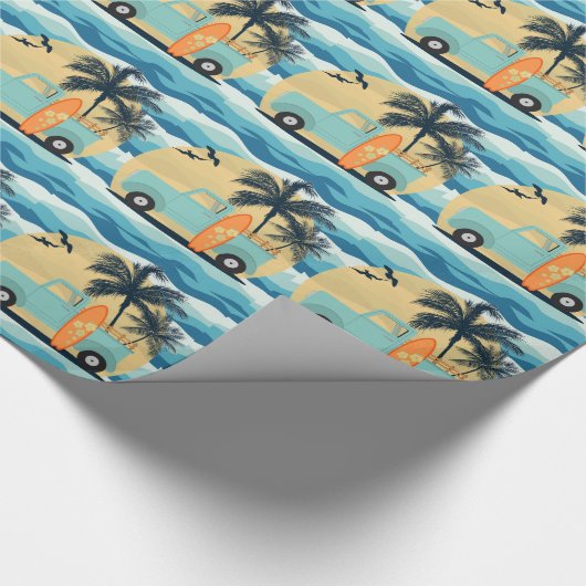 Retro-Wrapping-Papier Geschenkpapier (Ecke)