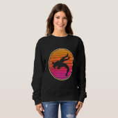 Retro-Wrestler Sweatshirt (Vorne ganz)