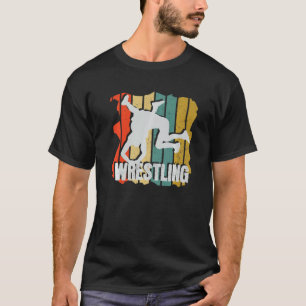 Retro Wrestling Wrestling Fight Show Sport T-Shirt