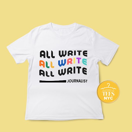 Retro Writer Shirt Geschenk für journalistische T
