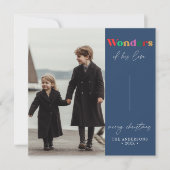 Retro Wunder seiner Liebe religiöse Weihnachten (Vorderseite)