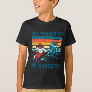Retro wurde von meiner Tochter überholt Lustiger S T-Shirt
