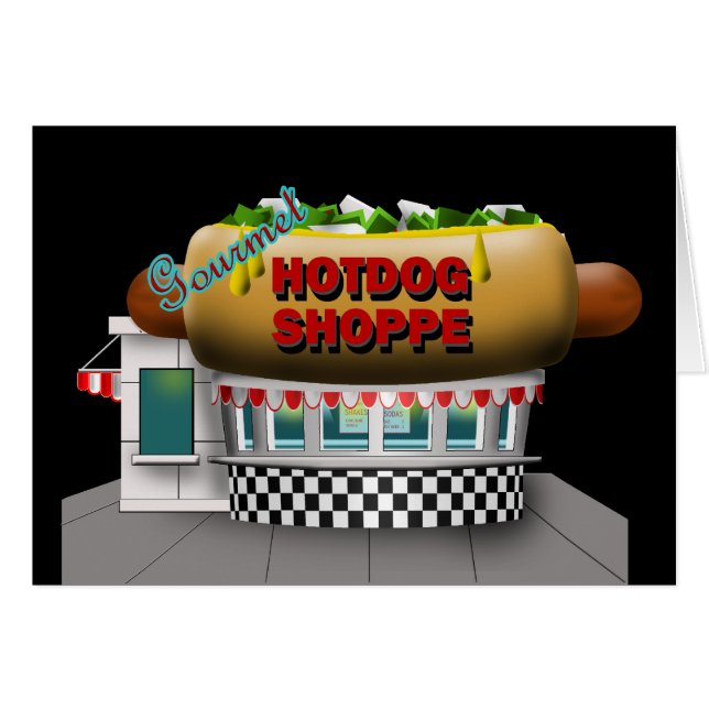 Retro WürstchenShoppe (Vorderseite (Horizontal))