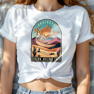 Retro-Wüsten-Familientreffen ID1134 T-Shirt