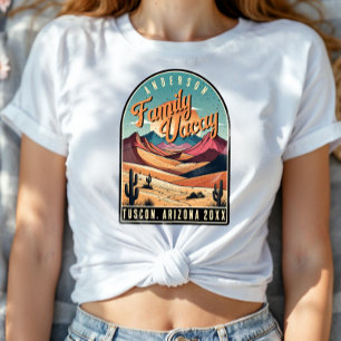 Retro-Wüsten-Familienurlaub ID1134 T-Shirt