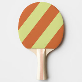 Retro-Wüstenkaktus mit drei fetten Streifen Tischtennis Schläger