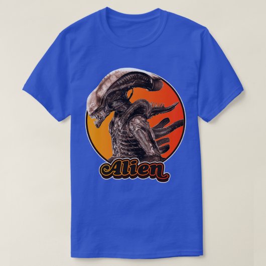 Retro Xenomorph Tribut T-Shirt (Design vorne)