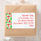 Retro Xmas Boomerangs (Insitu)