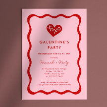 Retro XOXO Galentine-Day-Party