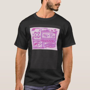 Retro Y2K 90er-Bildschirm für Vintage Kontrolle im T-Shirt