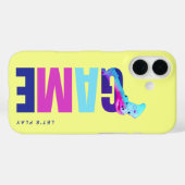 Retro Y2K Tech Synthwave Cyberpunk Gamer Yellow Case-Mate iPhone Hülle (Rückseite (Horizontal))
