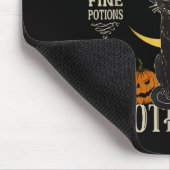 Retro Y Halloween Costume Black Cat M Athecary  Mousepad (Ecke)