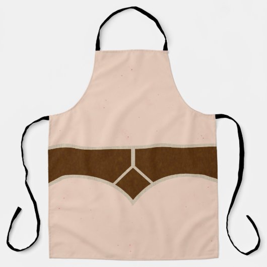 Retro Y Schürze für Frontblumen (Vorderseite)