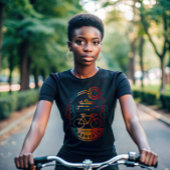 Retro Yarmouth Radweg. T-Shirt