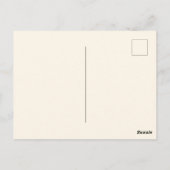 Retro Ybor City Postkarte (Rückseite)