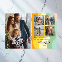 Retro "Year in Review" Saisonale Fotos