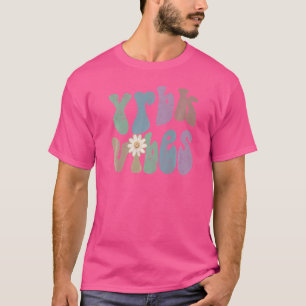 Retro YEARBOOK VIBES Funny Publication Crew Editor T-Shirt